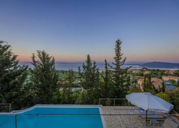 Panoramic Ocean Views Jiulita Lefkada